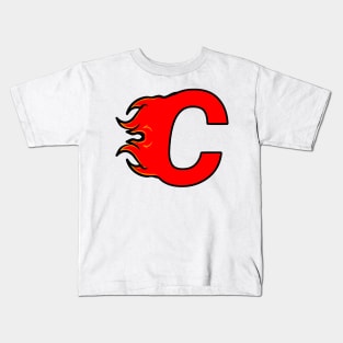 Calgary flames nhl Kids T-Shirt